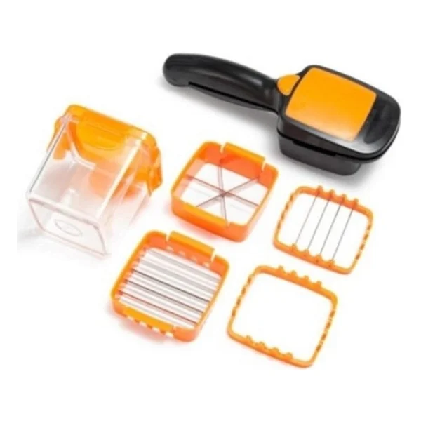 Nicer Dicer Quick 5 İn 1 Pratik Hazneli Sebze Meyve Doğrayıcı Dilimleyici - Görsel 5