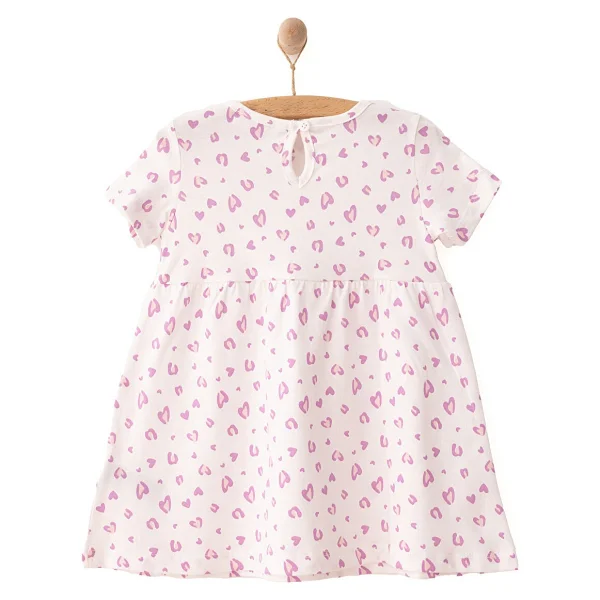 Hellobaby Basic Leopar Desenli Bebek Elbise - Görsel 2