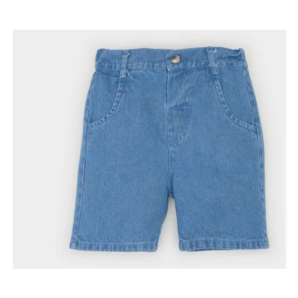 DeFacto Basic Düz Jean Şort Erkek Bebek E8258A525SM - 12 - 18 Ay - Mavi-NM28 - Görsel 8