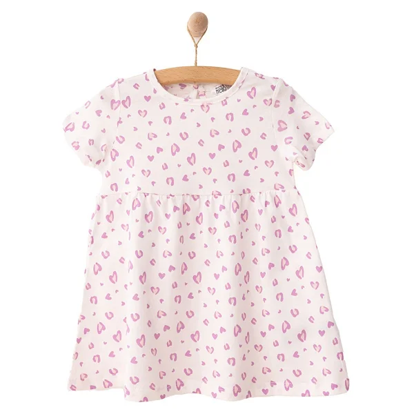 Hellobaby Basic Leopar Desenli Bebek Elbise - Görsel 6