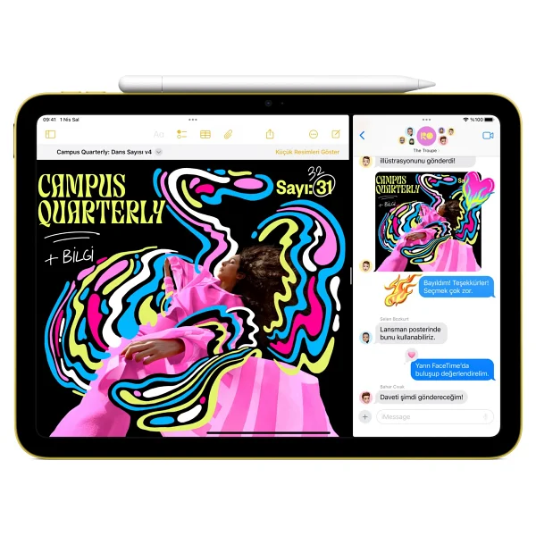 iPad 11. Nesil Wi-Fi 256 GB 11" Tablet - Görsel 4