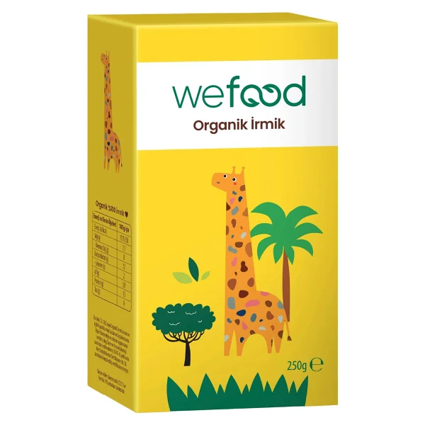 Wefood Kids Organik Bebek İrmiği 250 Gr - Görsel 3