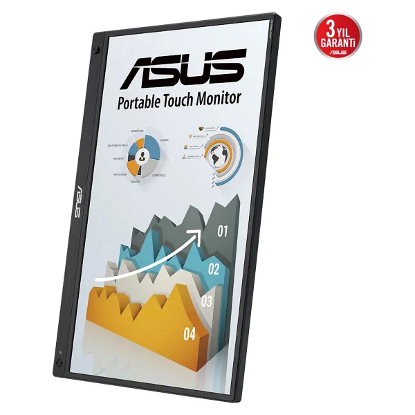 Asus Zenscreen Touch Mb16amtr 15.6" 5 Ms Full HD Ips Type-C 60 Hz Dokunmatik Taşınabilir Monitör - Görsel 5
