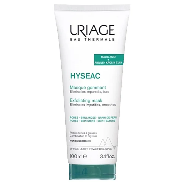 Uriage Hyseac Exfoliating Mask 100 Ml Peeling Etkili Maske - Görsel 2