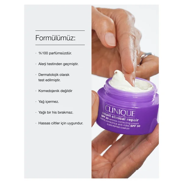 Clinique Smart Clinical Repair Spf 30 75 Ml Yaşlanma Karşıtı Krem - Görsel 10