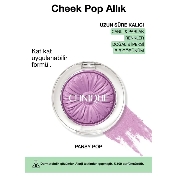 Clinique Cheek Pop Pansy Pop Allık - Görsel 2