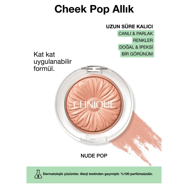 Clinique Cheek Pop Nude Pop Allık - Görsel 4