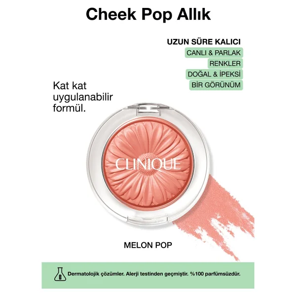 Clinique Cheek Pop Melon Pop Allık - Görsel 2