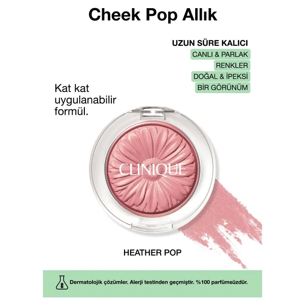 Clinique Cheek Pop Heather Pop Allık - Görsel 2