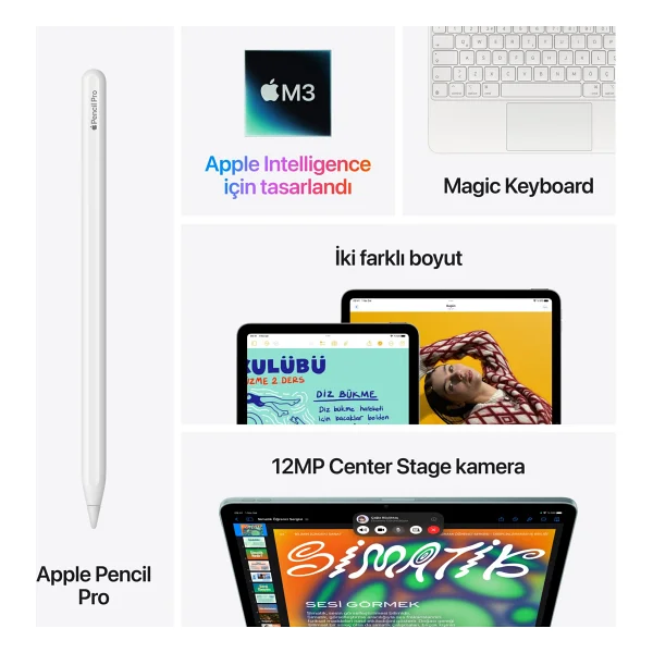 iPad Air M3 Wi-Fi 1 TB 11" Tablet - Görsel 9