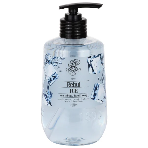 Rebul Ice Buz Sıvı Sabun 500 Ml Fresh Koku Ve Aloe Vera İle Cilt Bakımı - Görsel 2