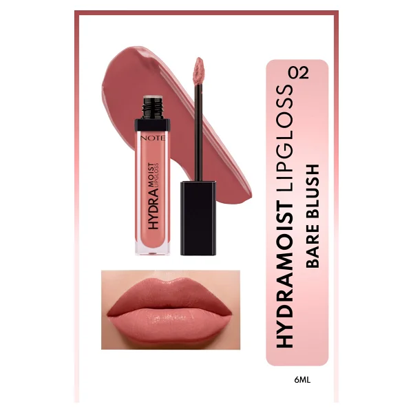 Note Hydramoist Nemlendirici 02 Bare Blush Dudak Parlatıcısı - Görsel 3