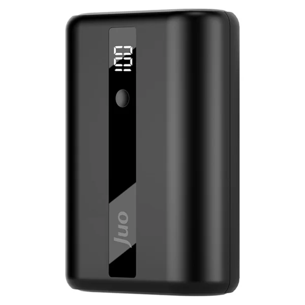 Juo 22.5w 10000 mAh LED Ekranlı Mini Powerbank Taşınabilir Hızlı Şarj Cihazı - Siyah - Görsel 6