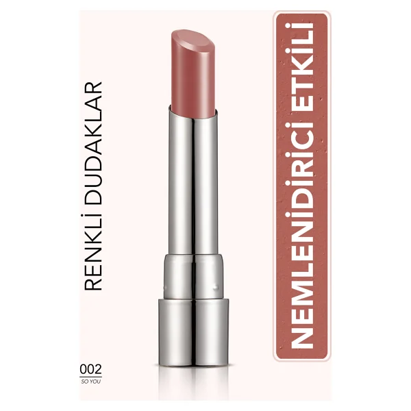 Flormar Sheer Up Parlak Bitişli Nemlendirici 002 So You Stick Ruj - Görsel 10