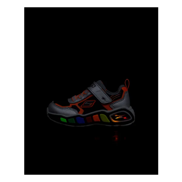 Skechers Play Scene Storm Brights 407606n Slbk Gri Erkek Bebek Spor Ayakkabı - Görsel 2