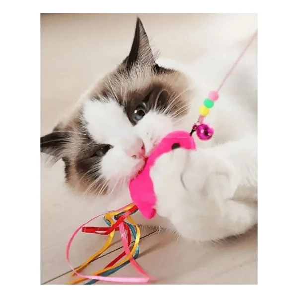Pribor Kedi Balıklı Oyun Oltası 90 Cm - Görsel 5
