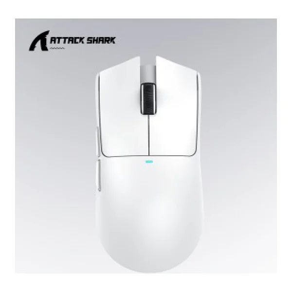 Attack Shark X11 Kırmızı Şarjlı Makrolu Ergonomik Optik Kablolu/Kablosuz Oyuncu Mouse - Görsel 6