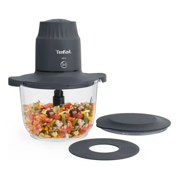 Tefal Choppeo 500 W Cam Rondo - Görsel 9