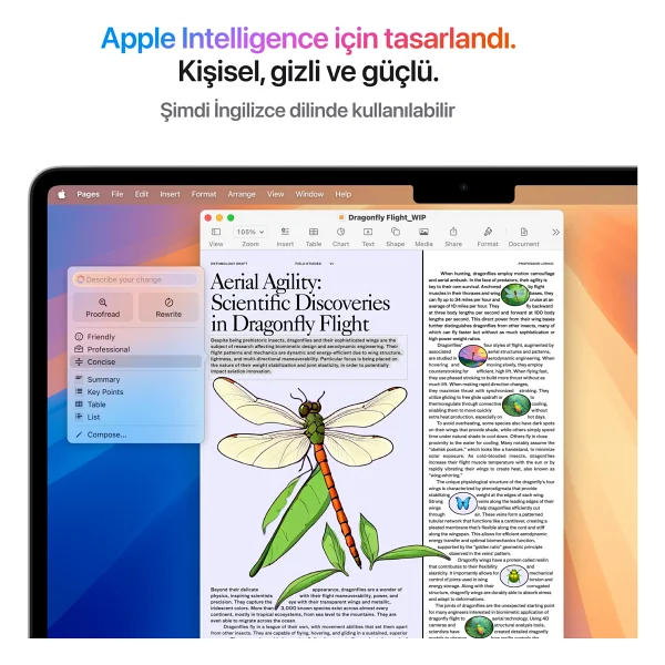 MacBook Air M4 16 GB 256 GB SSD 13.6" Mw0w3tu/A Gümüş - Görsel 6