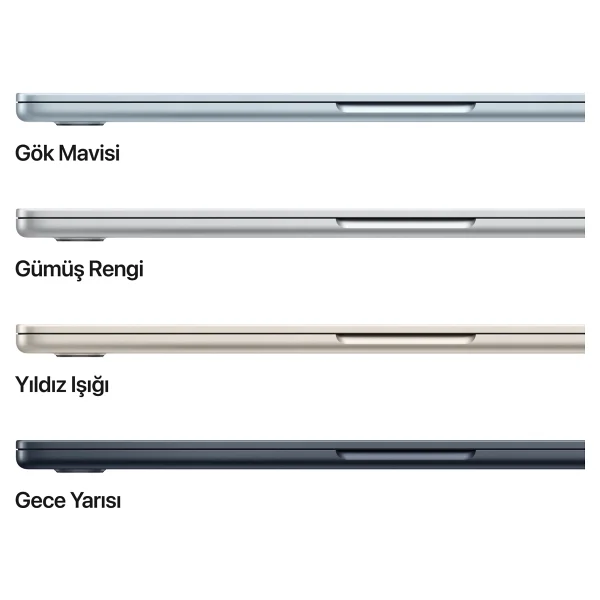 MacBook Air M4 16 GB 512 GB SSD 13.6" Notebook - Görsel 3