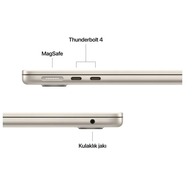 MacBook Air M4 16 GB 512 GB SSD 13.6" Notebook - Görsel 7