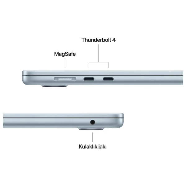 MacBook Air M4 16 GB 256 GB SSD 15.3" Notebook - Görsel 7