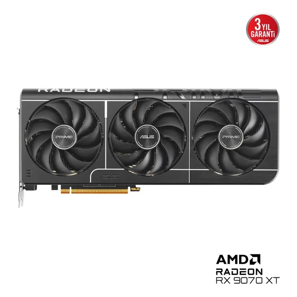 Asus RX 9070 Xt Prime Oc Edition Prıme-Rx9070xt-O16g 256 Bit Gddr6 16 GB Ekran Kartı - Görsel 2
