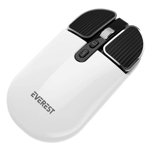 Everest Sm-620 Şarjlı Sessiz Optik Kablosuz Mouse - Görsel 4