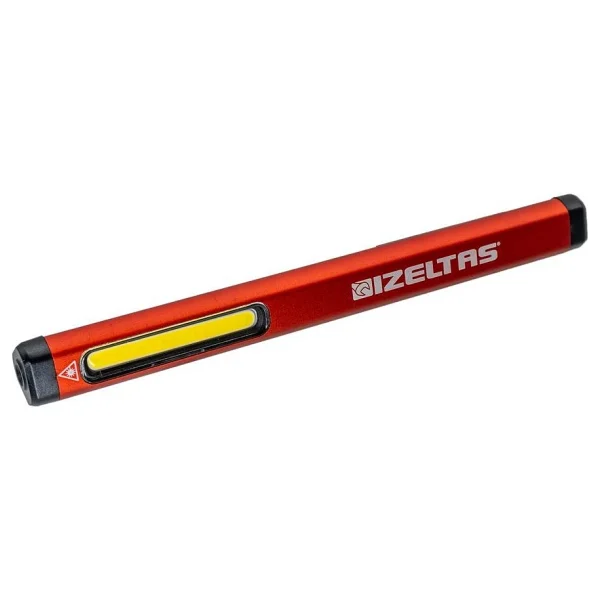 İzeltaş İzeltaş COB LED Şarjlı Lazer Pointer Kalem Tipi Fener 300 lm - Görsel 2