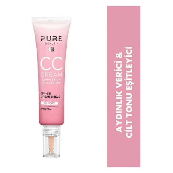 Pure Beauty Spf 50 Pa+++ 02 Natural 30 Ml Cc Cream - Görsel 3