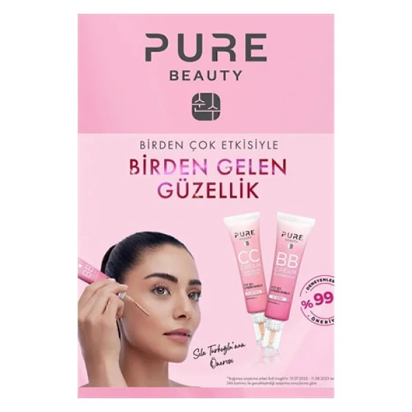 Pure Beauty Spf 50 Pa+++ 02 Natural 30 Ml Cc Cream - Görsel 4