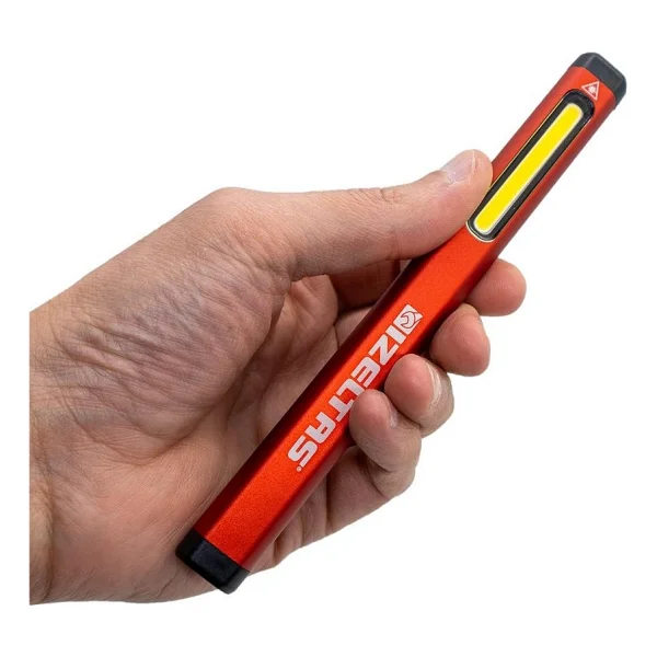 İzeltaş İzeltaş COB LED Şarjlı Lazer Pointer Kalem Tipi Fener 300 lm - Görsel 6