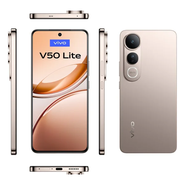 Vivo V50 Lite 256 GB Altın - Görsel 4