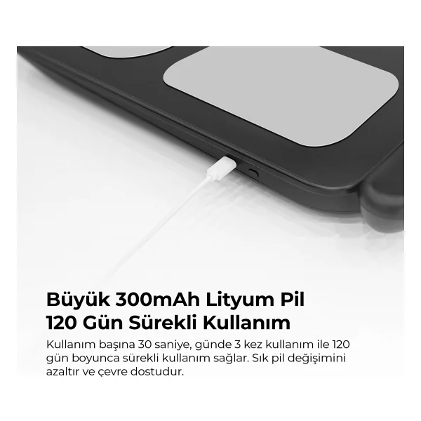Fabcio Fitsmart Pro Akıllı Dijital Baskül - Görsel 6