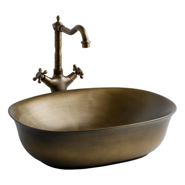 Lena Eh-4600br Tezgah Üstü Bronz Lavabo - Görsel 3
