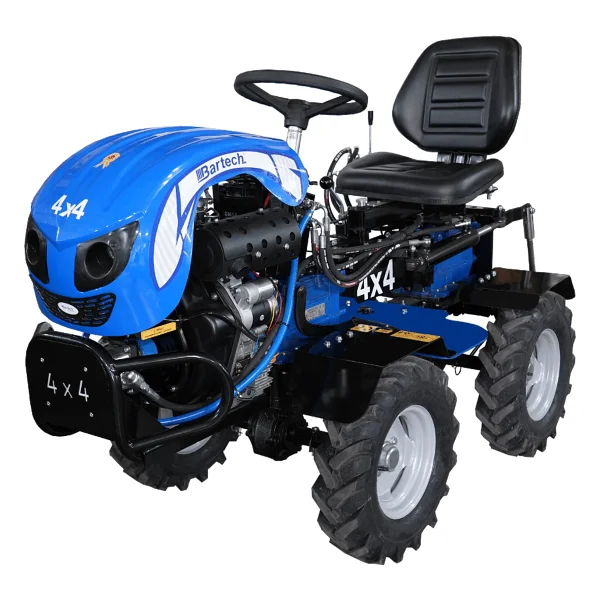 Bartech 4x4 10 Hp Dizel Mini Traktör Çapa Makinesi - Görsel 2