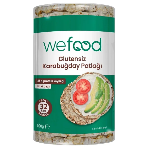 Wefood Glutensiz Karabuğday Patlağı 100 Gr - Görsel 7