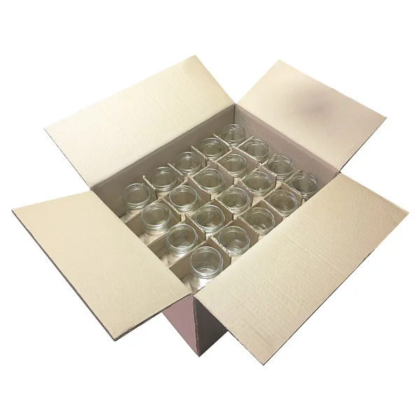 Afracam 720 Ml Metal Siyah Kapaklı Bal Kavanozu 720 Cc Şeffaf Konserve Kavanoz 25 Adet (1 Kg Bal Alır) - Görsel 5