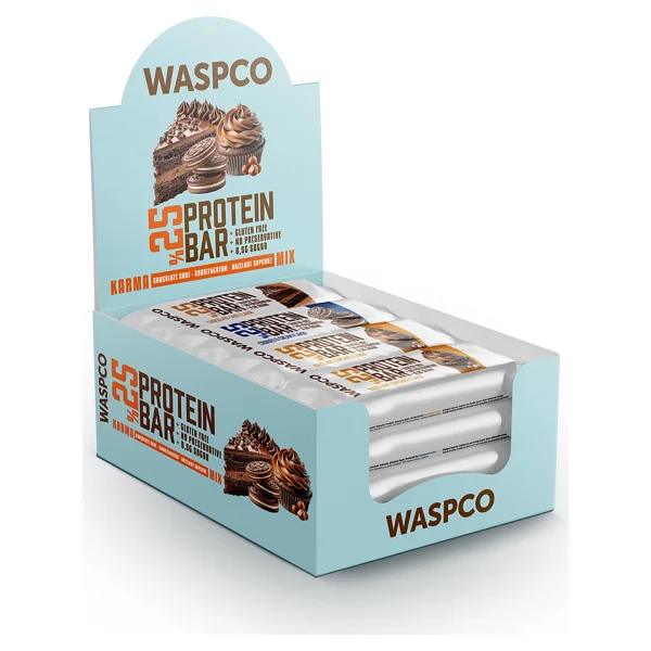 Waspco 3 Çeşit 36 Gr 12 Adet Protein Bar - Görsel 2