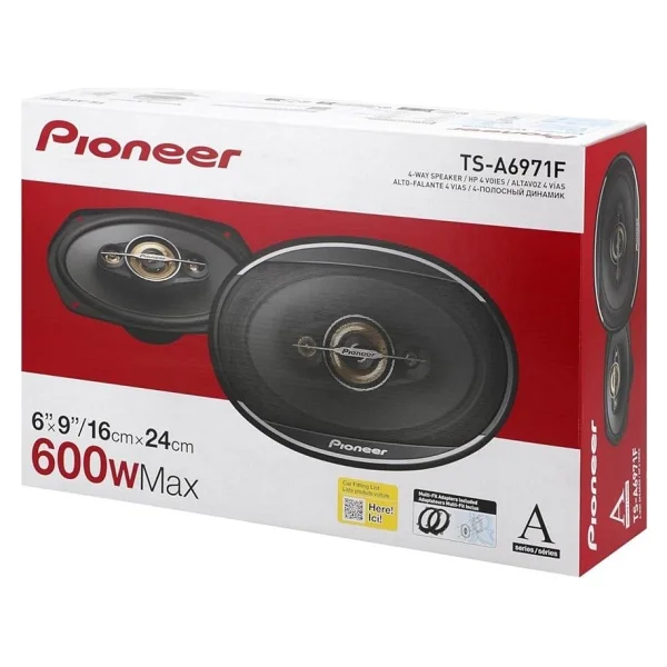 Pioneer Ts-A6971f 600 W 16x24 Cm Oval Koaksiyel Hoparlör - Görsel 4
