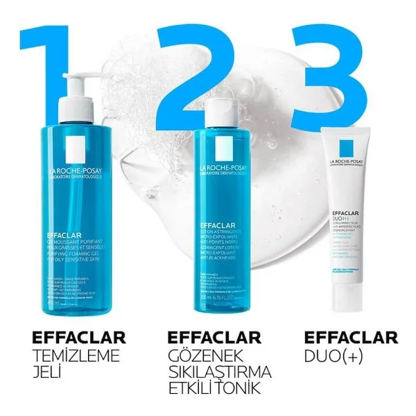 La Roche-Posay Effaclar 400 Ml Yüz Temizleme Jeli - Görsel 4