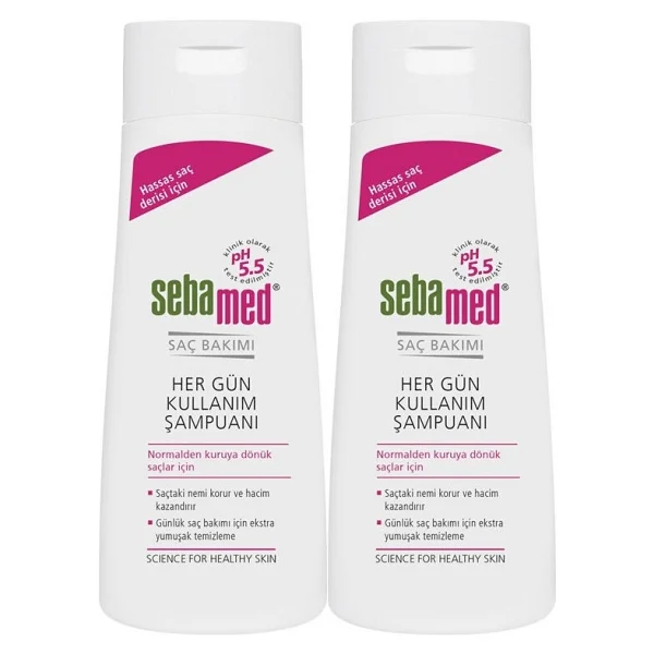 Sebamed Her Gün Kullanım 400 ml 2 Adet Şampuan - Görsel 5