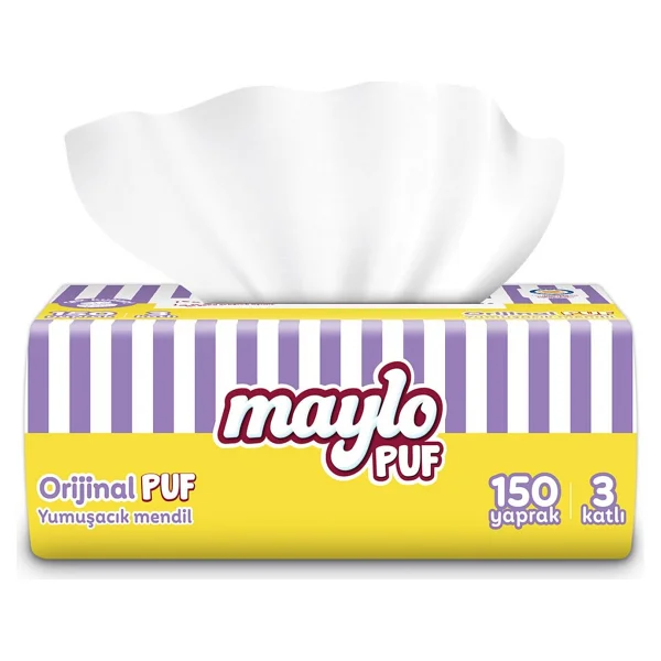 Maylo Puf Kağıt Mendil 150'li - Görsel 2