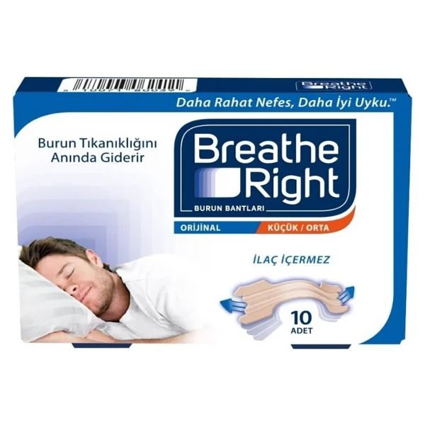 Breathe Right Burun Bandı Klasik Normal Boy 10'lu - Görsel 2