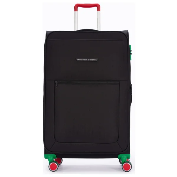 Benetton 14BNT2800-01 Kumaş Büyük Boy Valiz - Görsel 3