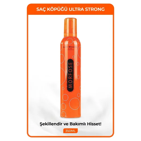 Morfose Ultra Strong 350 Ml Saç Köpüğü - Görsel 6