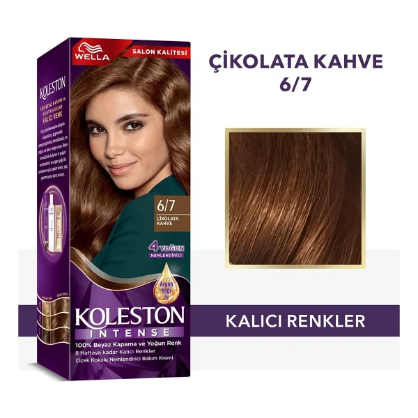 Koleston Intense 6.7 Çikolata Kahve Saç Boyası - Görsel 2