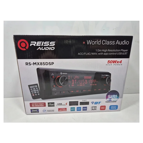 Reiss Audio Rs-Mx85dsp 4x50 W Bluetooth Oto Teyp - Görsel 6