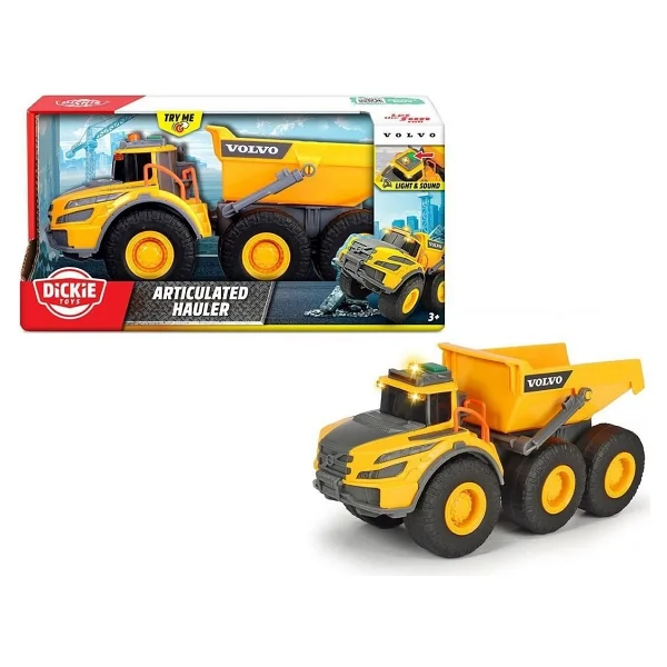 Dickie Volvo Sesli Ve Işıklı Damperli Kamyon 23 Cm 203723007 - Görsel 5