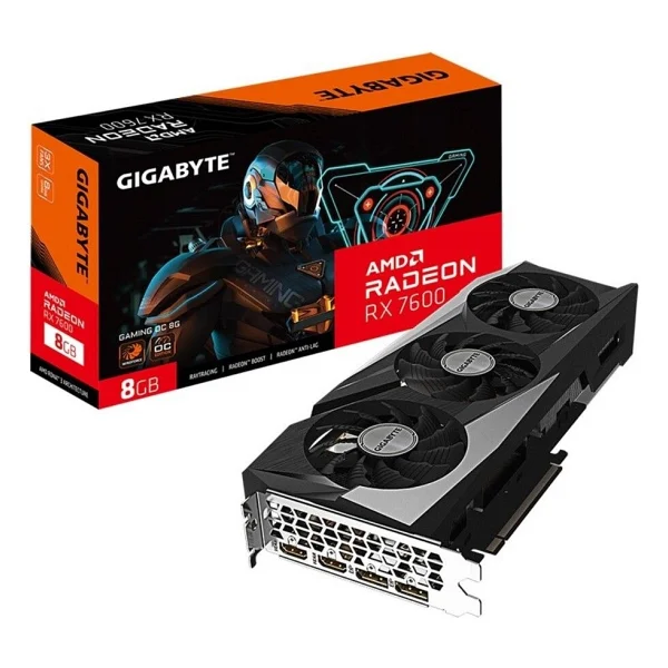 Gigabyte RX 7600 Gaming Oc 8g Gv-R76gamıng Oc-8gd 128 Bit Gddr6 8 GB Ekran Kartı - Görsel 2
